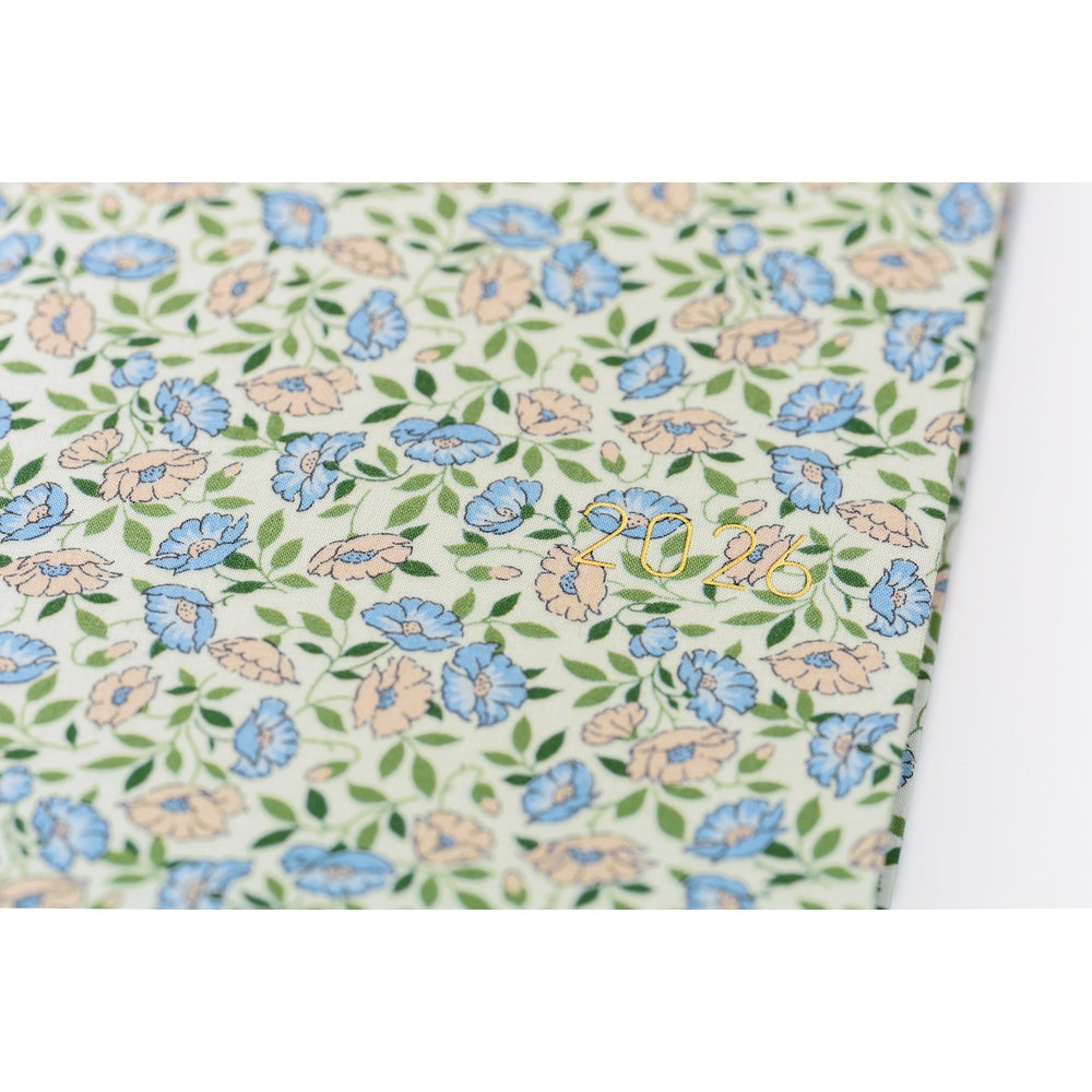 2026 Hobonichi Techo English Weeks - Liberty Fabrics: Sasha Kiora