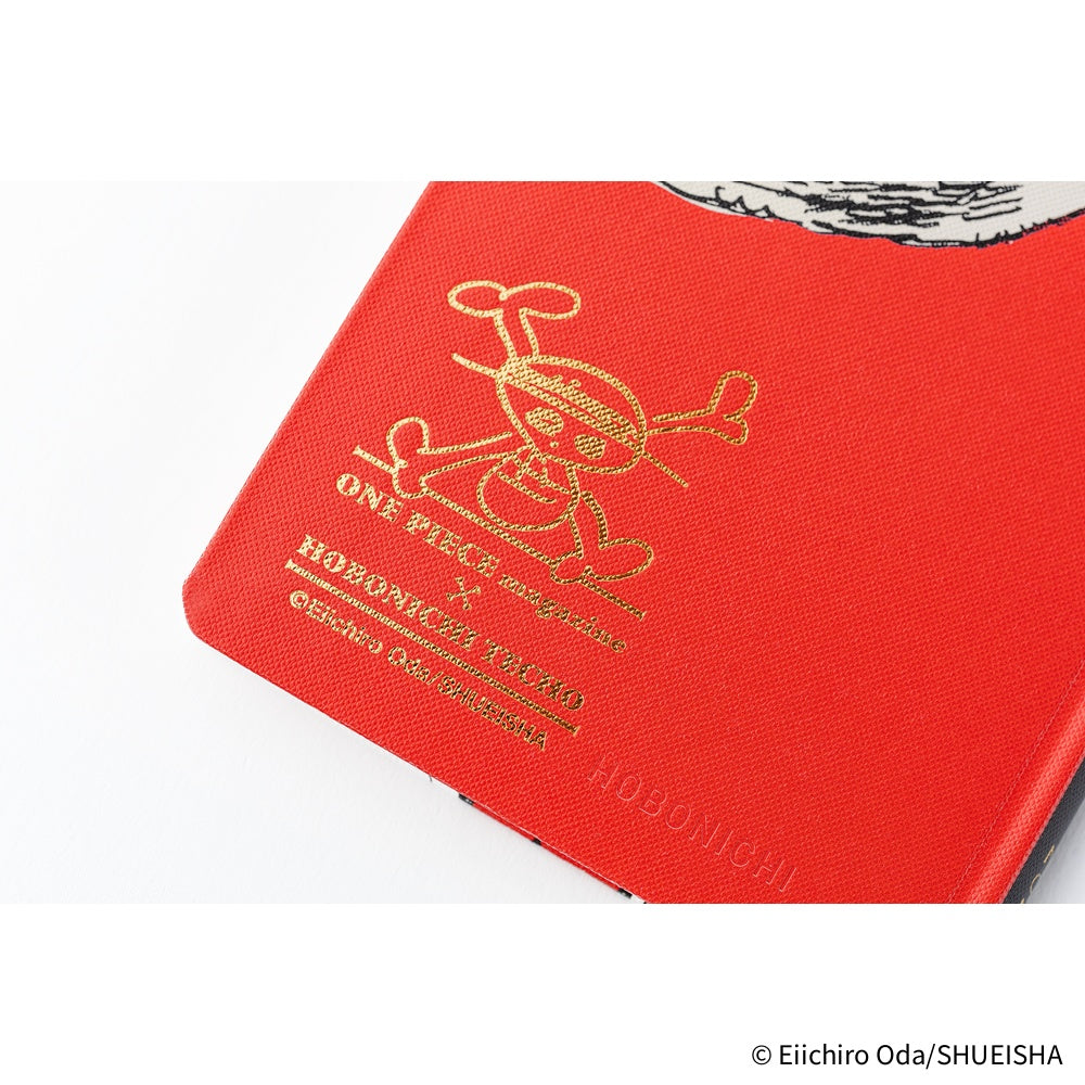 2026 Hobonichi Techo English Weeks - ONE PIECE Magazine: Straw Hat Luffy (Red)