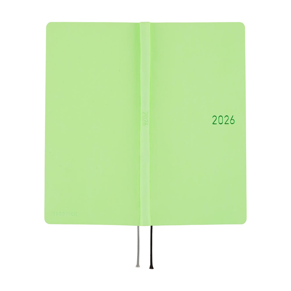 2026 Hobonichi Techo English Weeks - Smooth: Melon Sorbet