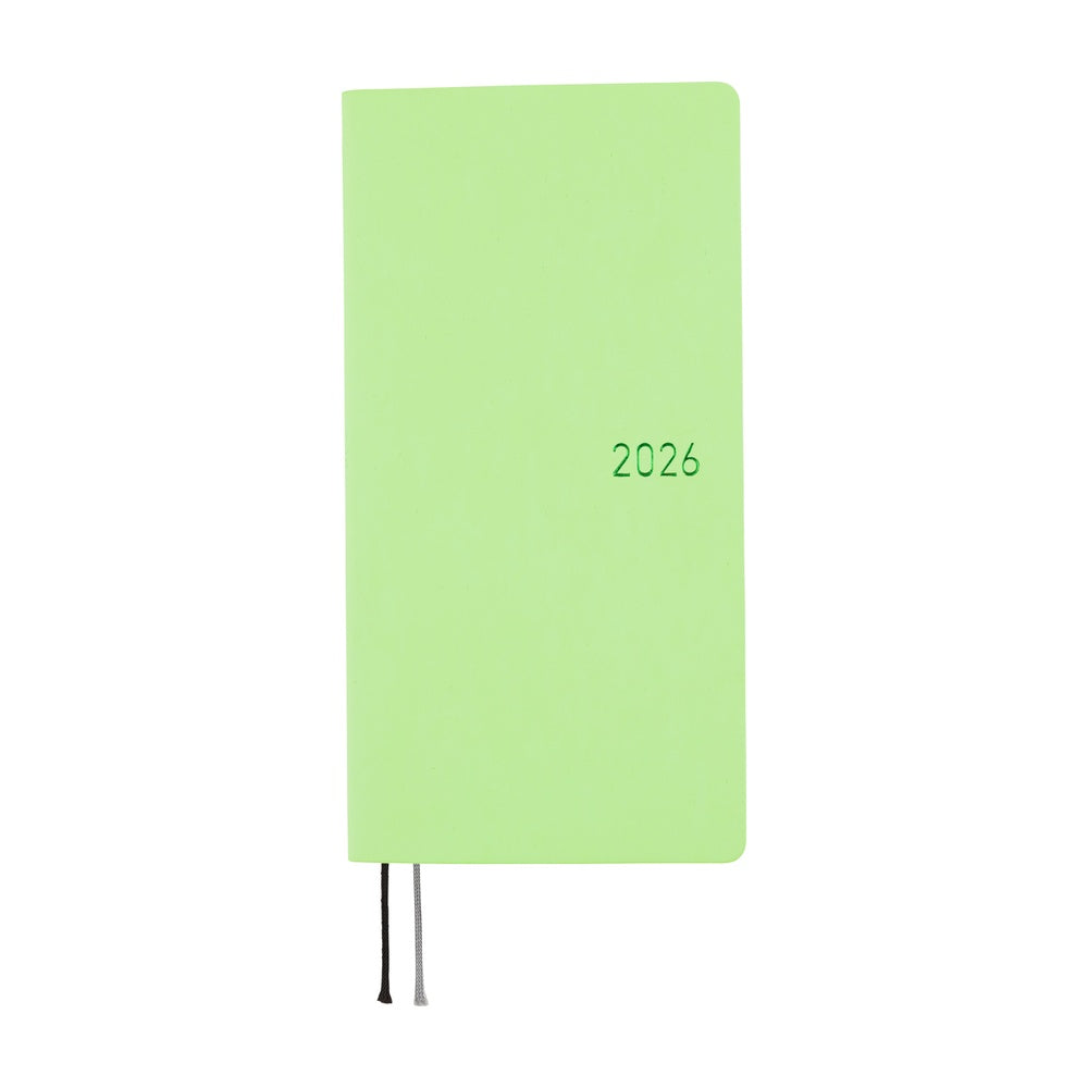 2026 Hobonichi Techo English Weeks - Smooth: Melon Sorbet