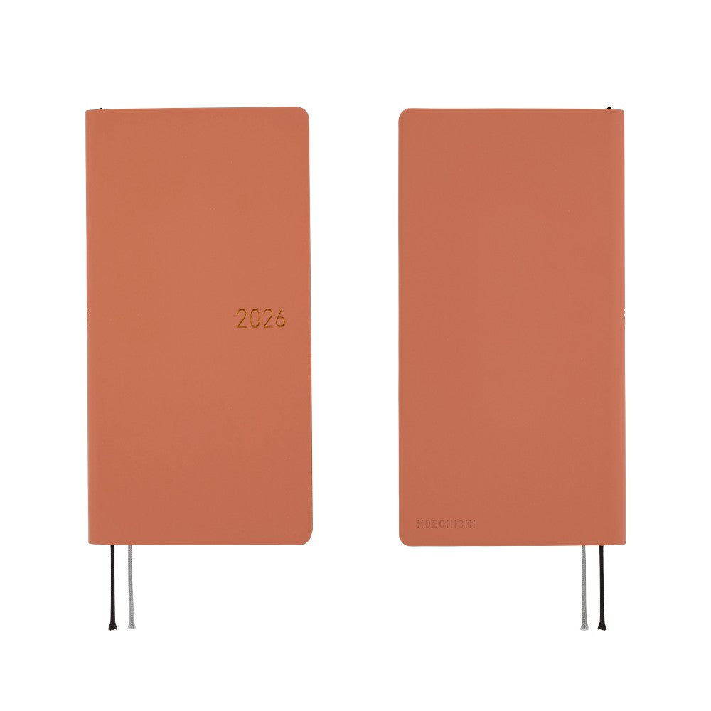 2026 Hobonichi Techo English Weeks - Smooth: Milk Cocoa