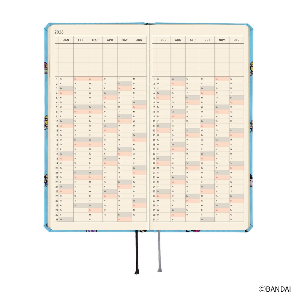 2026 Hobonichi Techo English Weeks - Tamagotchi: Our Tamagotchi