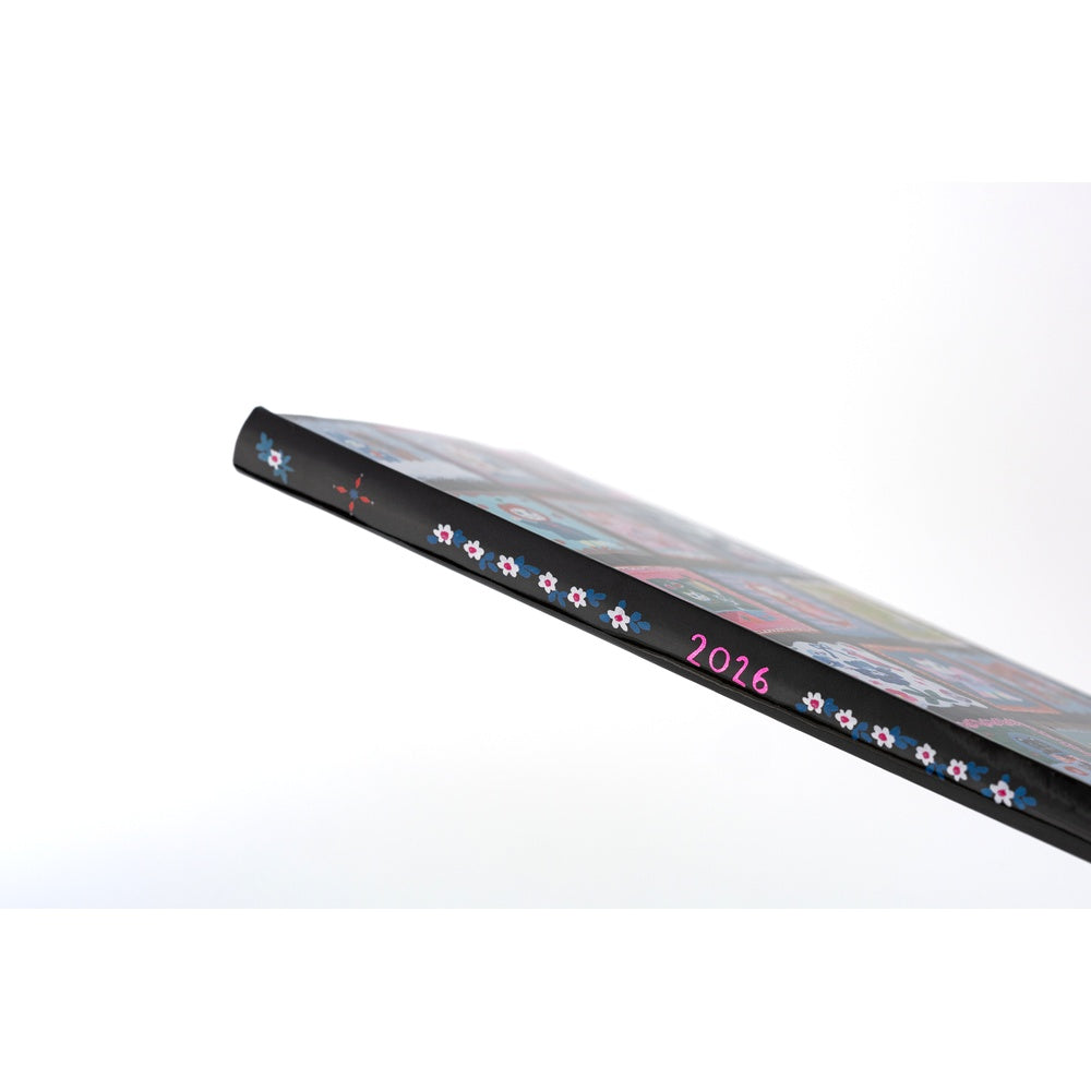 2026 Hobonichi Techo English Weeks - Yumi Kitagishi: White Cat's Daily Life