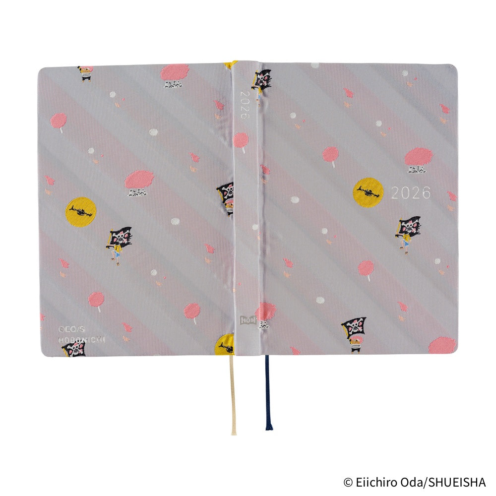 2026 Hobonichi Techo HON A6 Japanese Hardcover Planner Book - ONE PIECE magazine: Hiriluk’s Cherry Blossoms