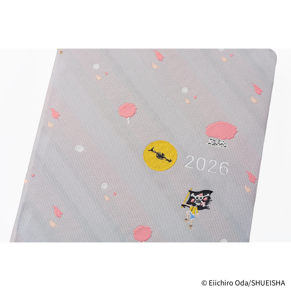 2026 Hobonichi Techo HON A6 Japanese Hardcover Planner Book - ONE PIECE magazine: Hiriluk’s Cherry Blossoms