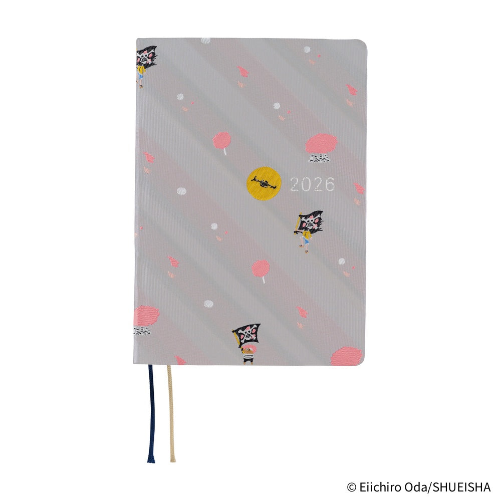 2026 Hobonichi Techo HON A6 Japanese Hardcover Planner Book - ONE PIECE magazine: Hiriluk’s Cherry Blossoms