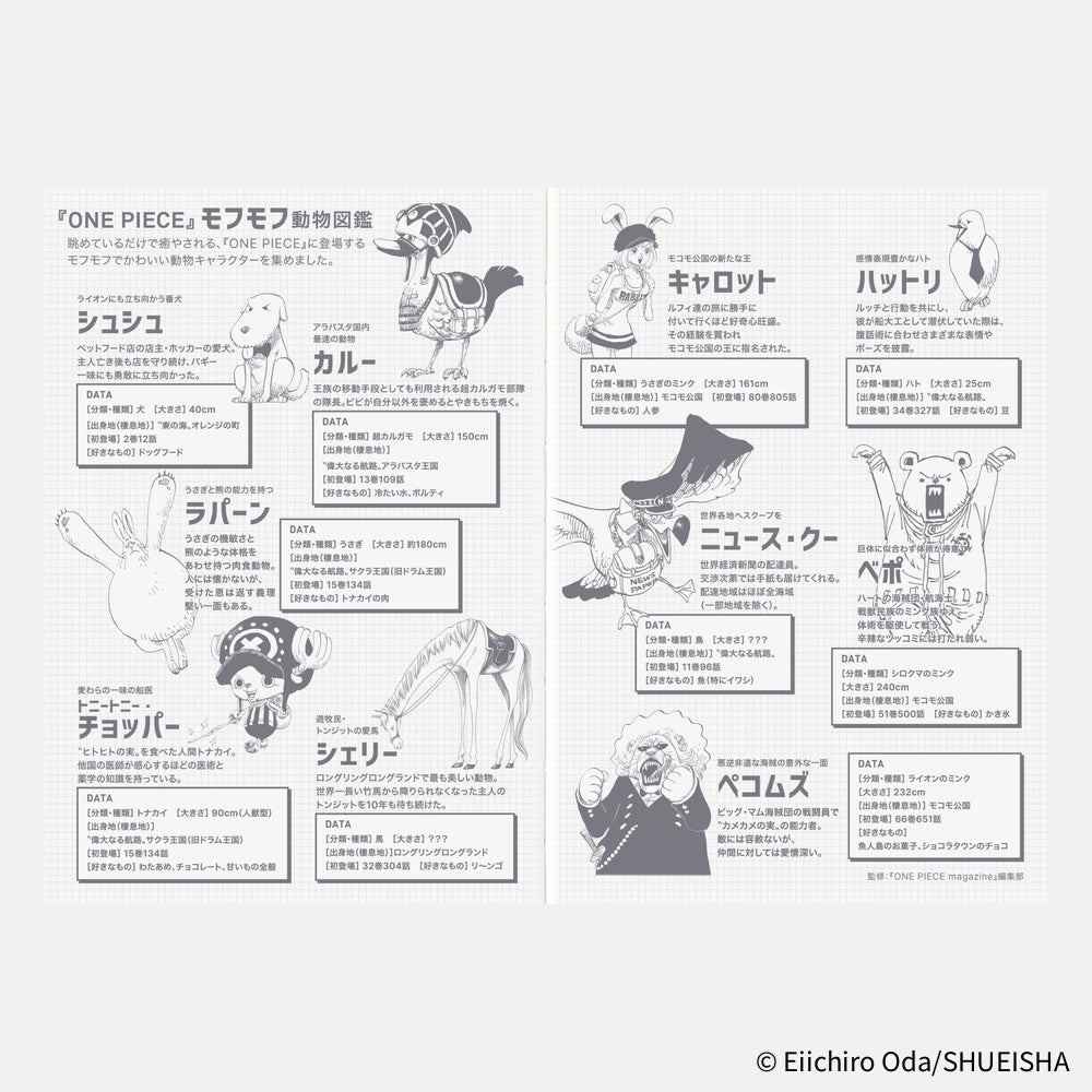 2026 Hobonichi Techo Original Book Japanese A6: One Piece Edition