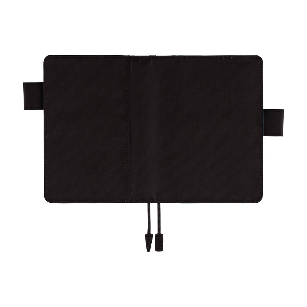 2026 Hobonichi Techo Planner & Cover English A6 - Colors: Black x Clear Blue