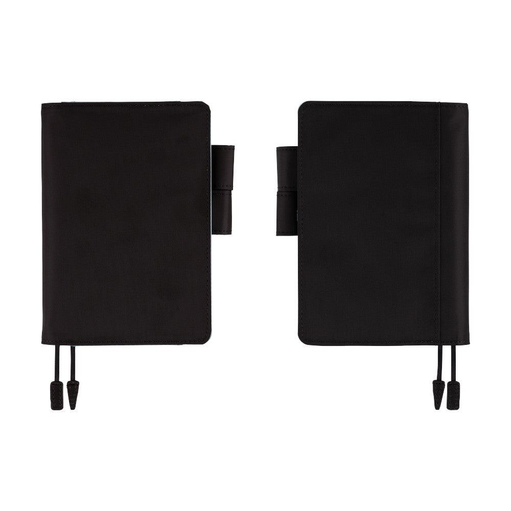 2026 Hobonichi Techo Planner & Cover English A6 - Colors: Black x Clear Blue