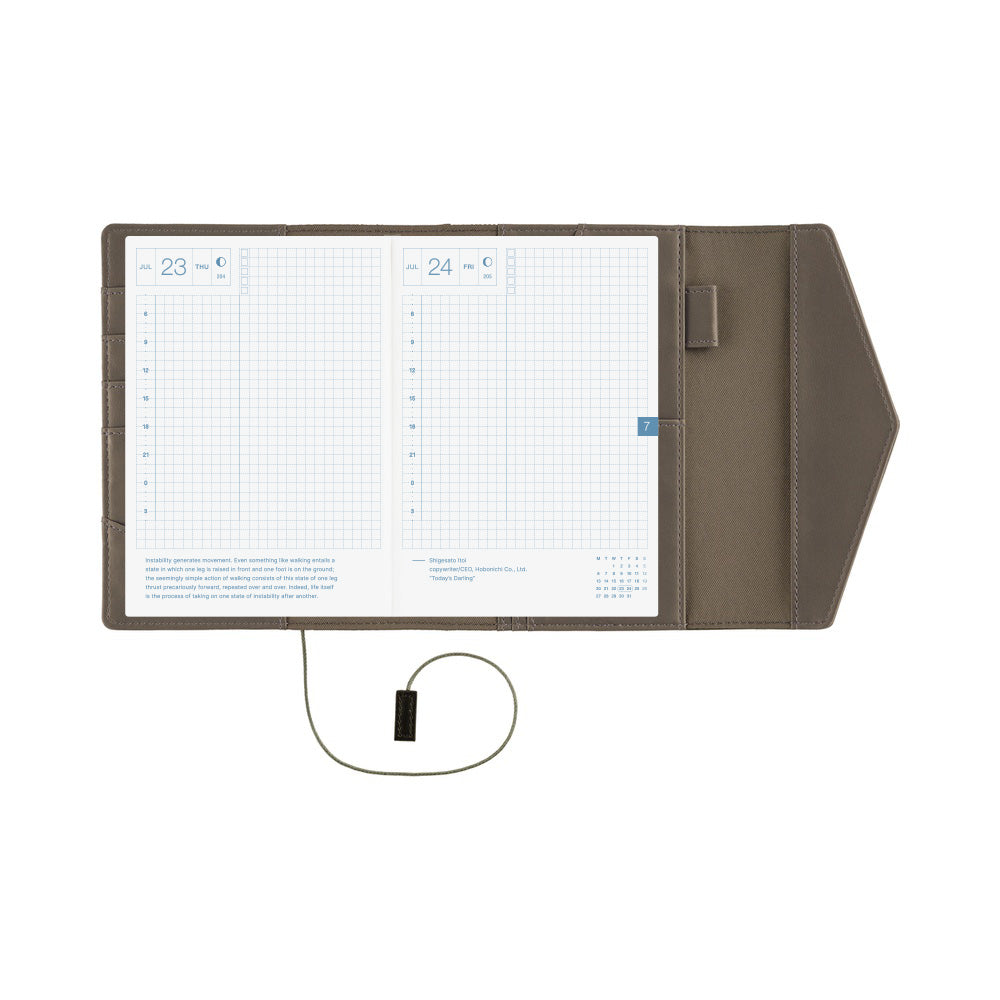 2026 Hobonichi Techo Planner & Cover English A6 - Letter