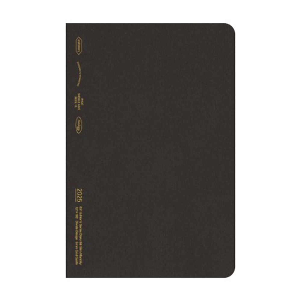 2026 Stalogy B6 Slim Diary - Monthly - Black