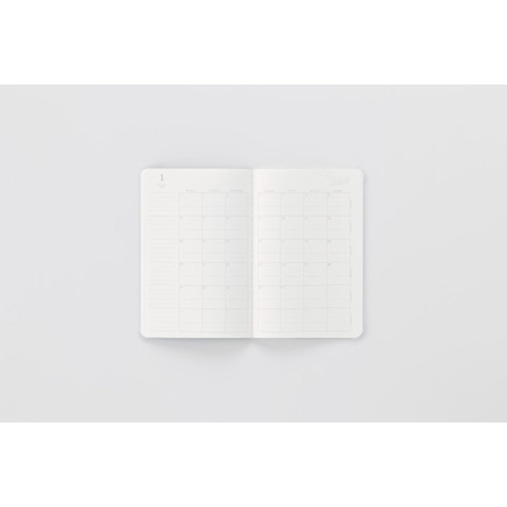 2026 Stalogy B6 Slim Diary - Monthly - Gray