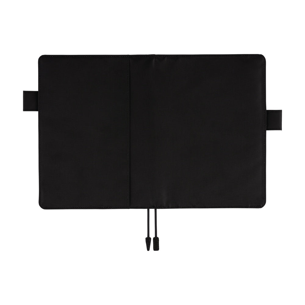 2026 Hobonichi Techo Cousin Planner Book & Cover English A5 - Colors: Black x Clear Blue