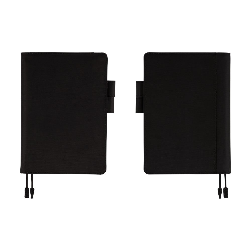 2026 Hobonichi Techo Cousin Planner Book & Cover English A5 - Colors: Black x Clear Blue