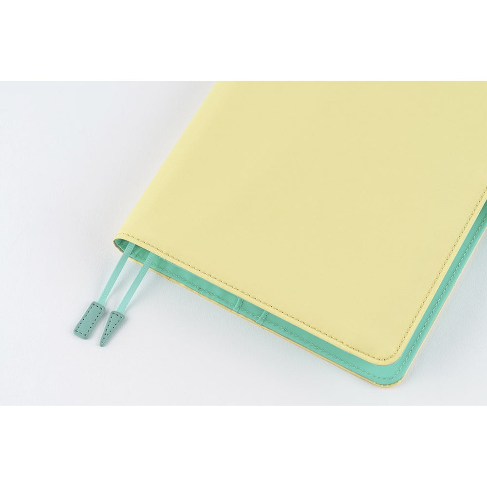 2026 Hobonichi Techo Cousin Planner Book & Cover English A5 - Colors: Chamomile Mint