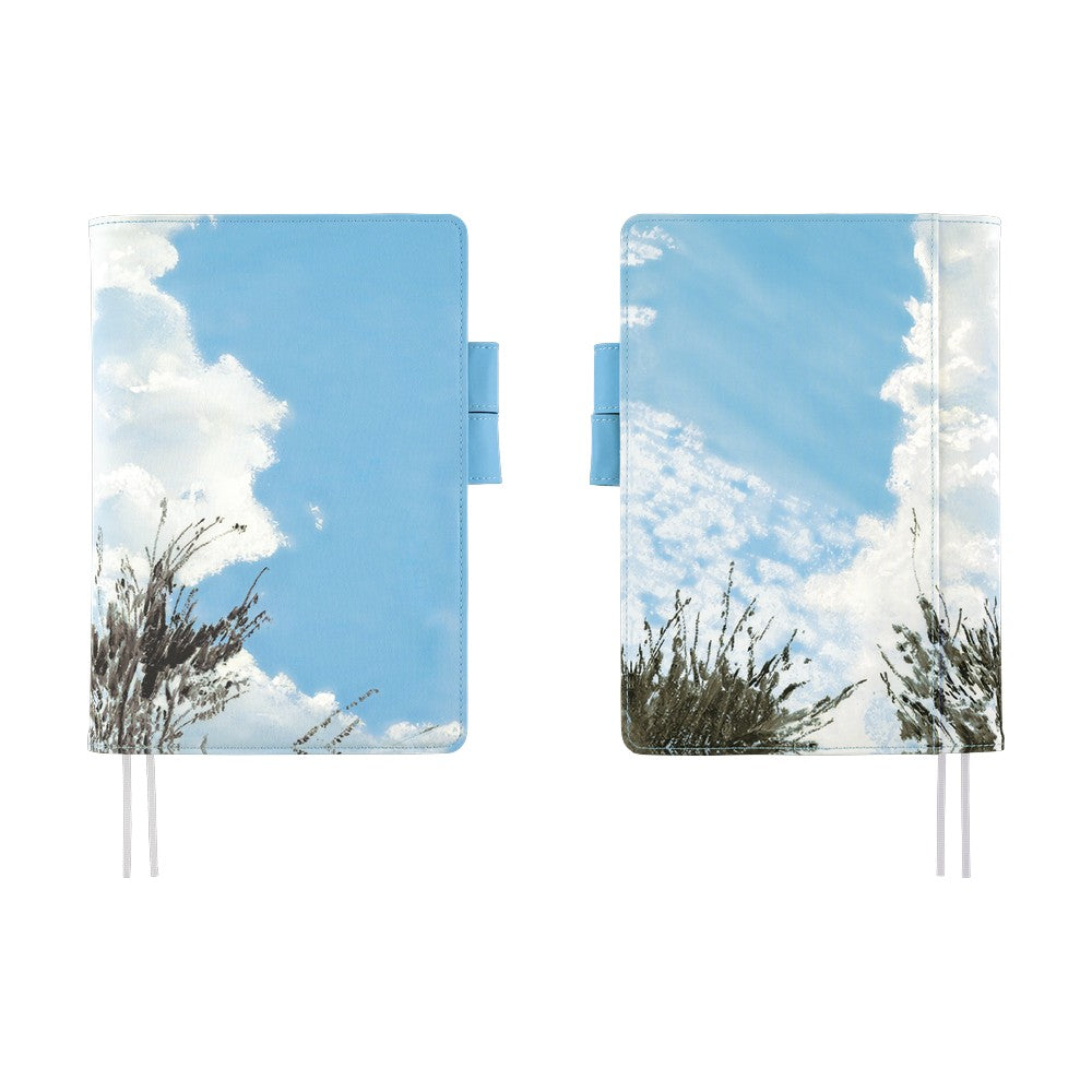 2026 Hobonichi Techo Cousin Planner Book & Cover English A5 - Kyohei Sakaguchi: Field Sky
