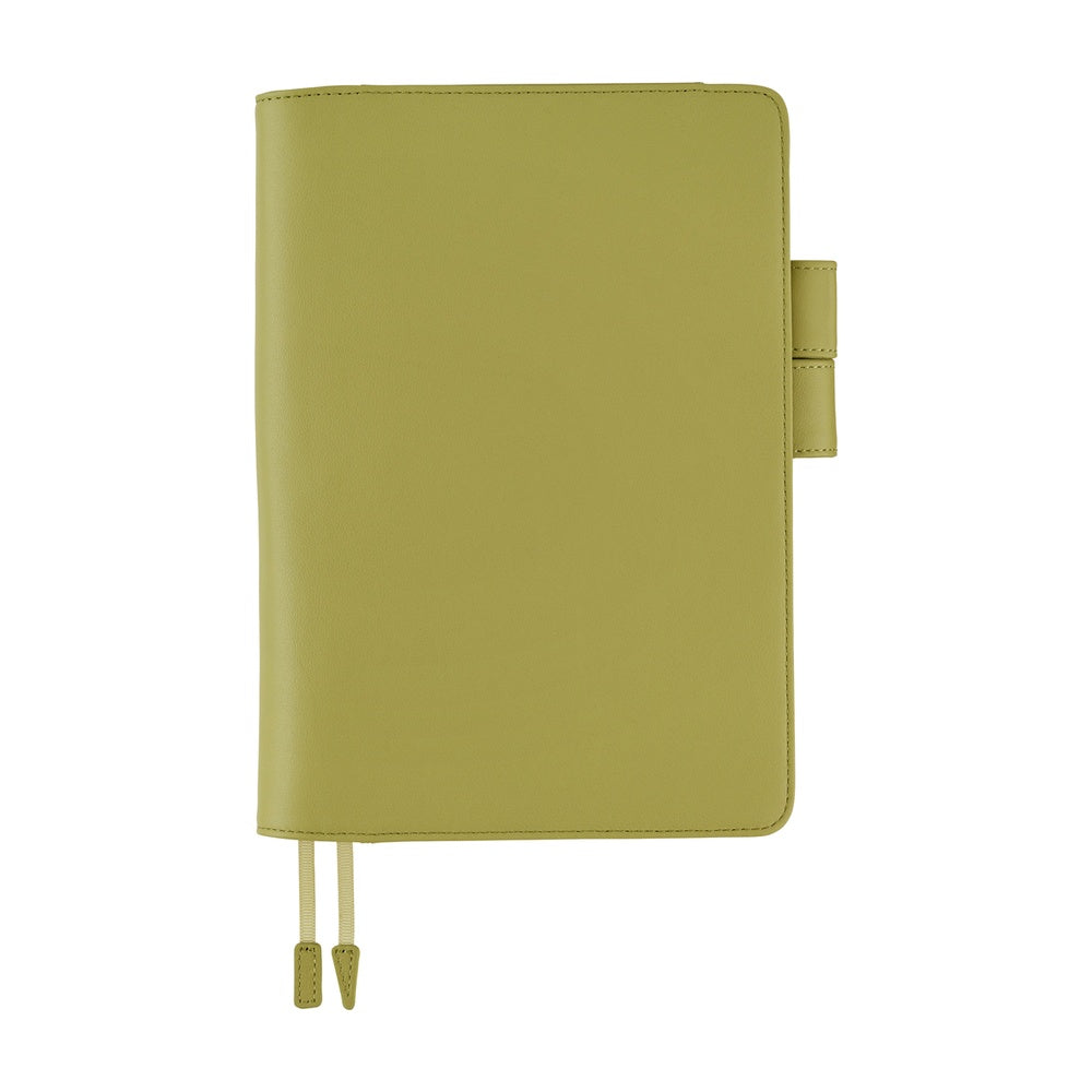 2026 Hobonichi Techo Cousin Planner Book & Cover English A5 - Leather: Sage Green