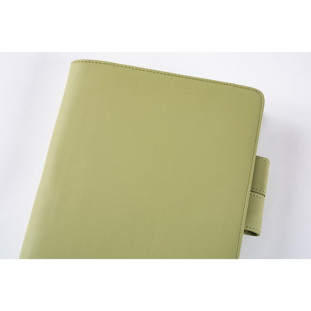 2026 Hobonichi Techo Cousin Planner Book & Cover English A5 - Leather: Sage Green