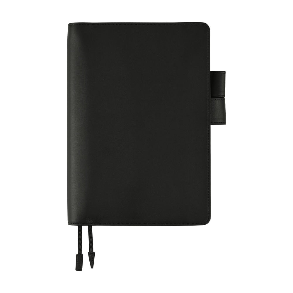 2026 Hobonichi Techo Cousin Planner Book & Cover English A5 - Leather: TS Basic - Black