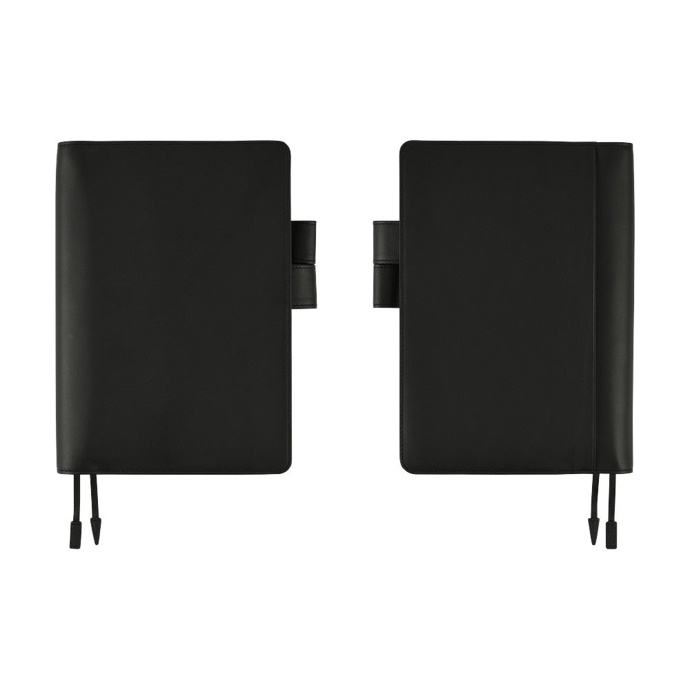 2026 Hobonichi Techo Cousin Planner Book & Cover English A5 - Leather: TS Basic - Black