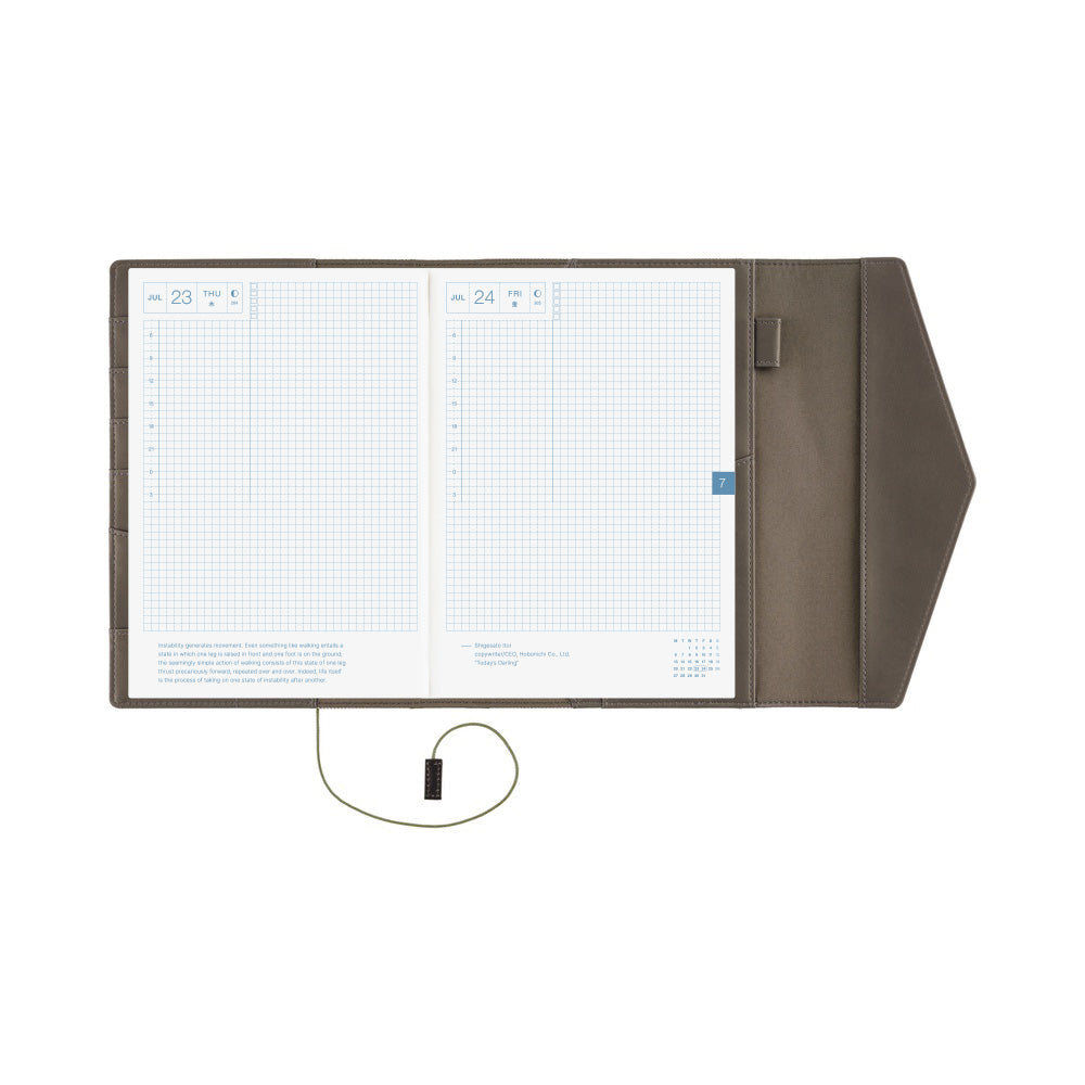2026 Hobonichi Techo Cousin Planner Book & Cover English A5 - Letter
