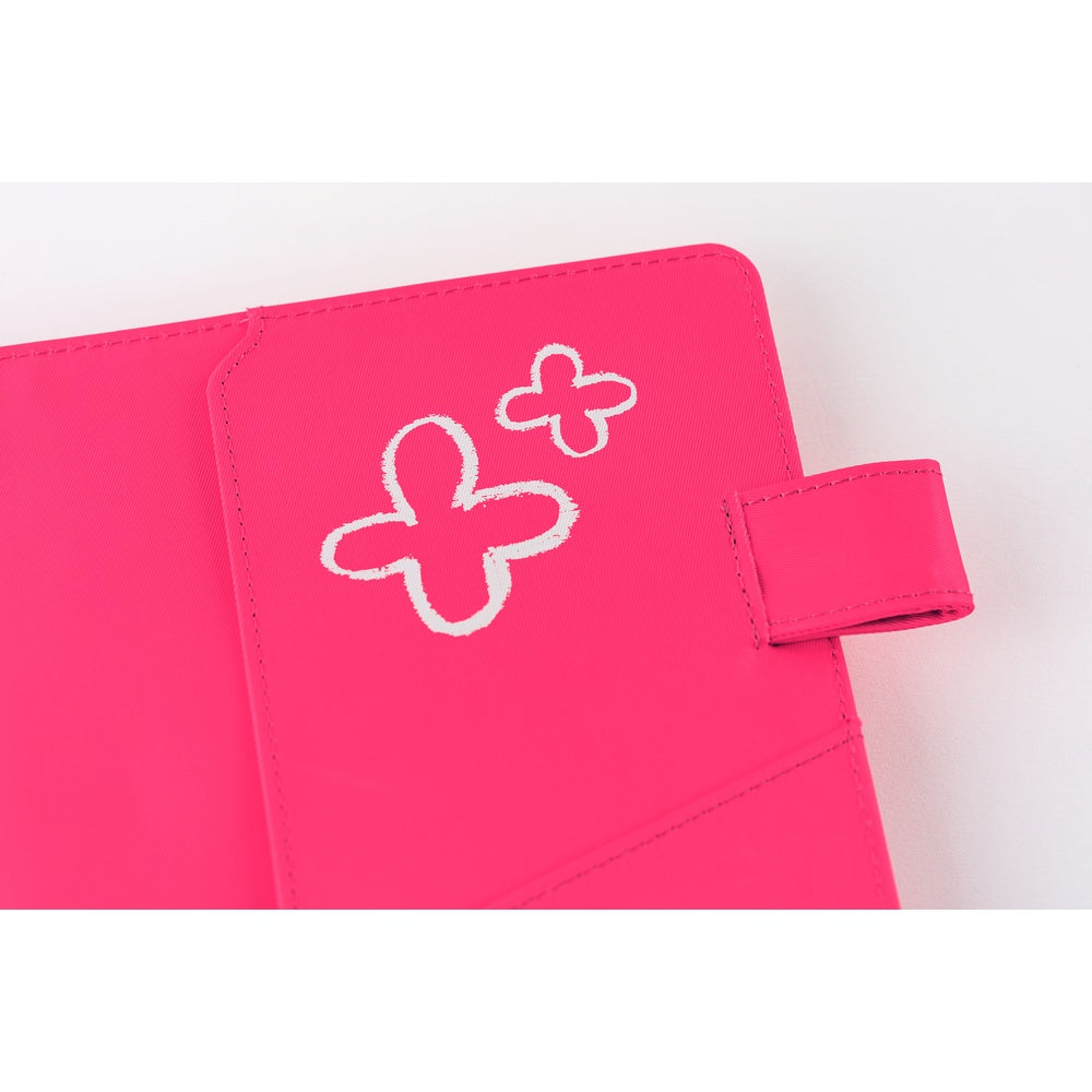 2026 Hobonichi Techo Cousin Planner Book & Cover English A5 - Makoto Matsubayashi: Pink Flowers
