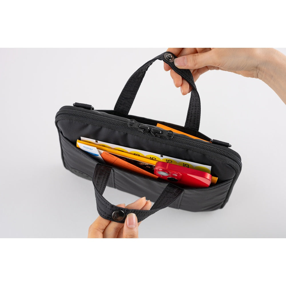 2026 Hobonichi Techo Cousin Planner Book & Cover English A5 - POTR: Stroll (Black)