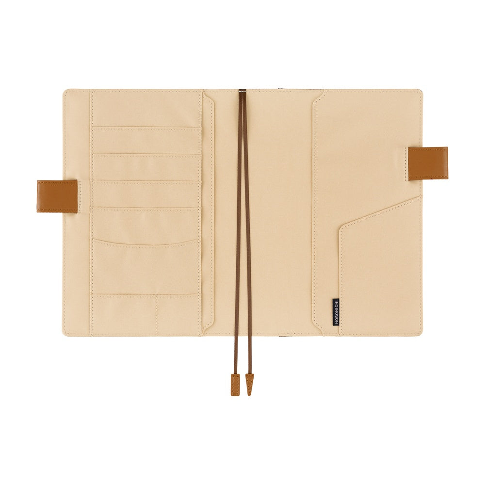 2026 Hobonichi Techo Cousin Planner Book & Cover English A5 - Shirt Fabric: Foggy Plaid