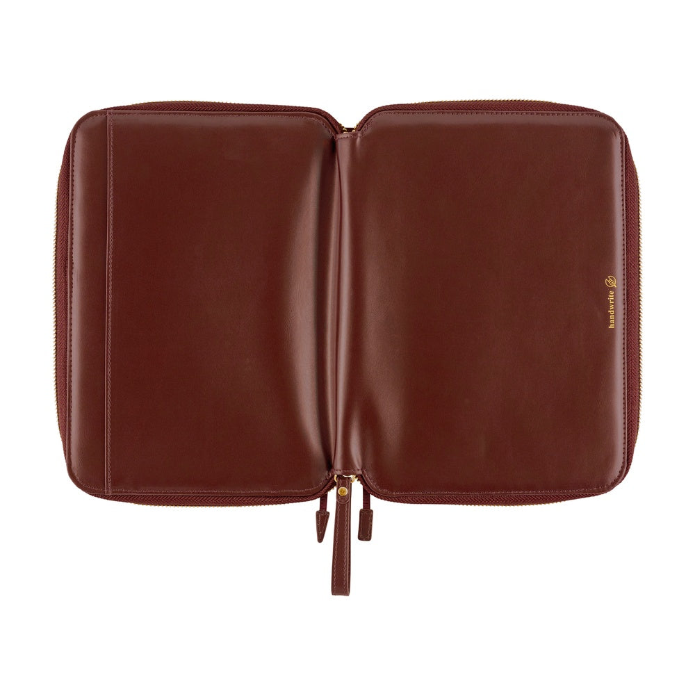 2026 Hobonichi Techo Cousin Planner Book & Cover English A5 - Single Color: Amarone