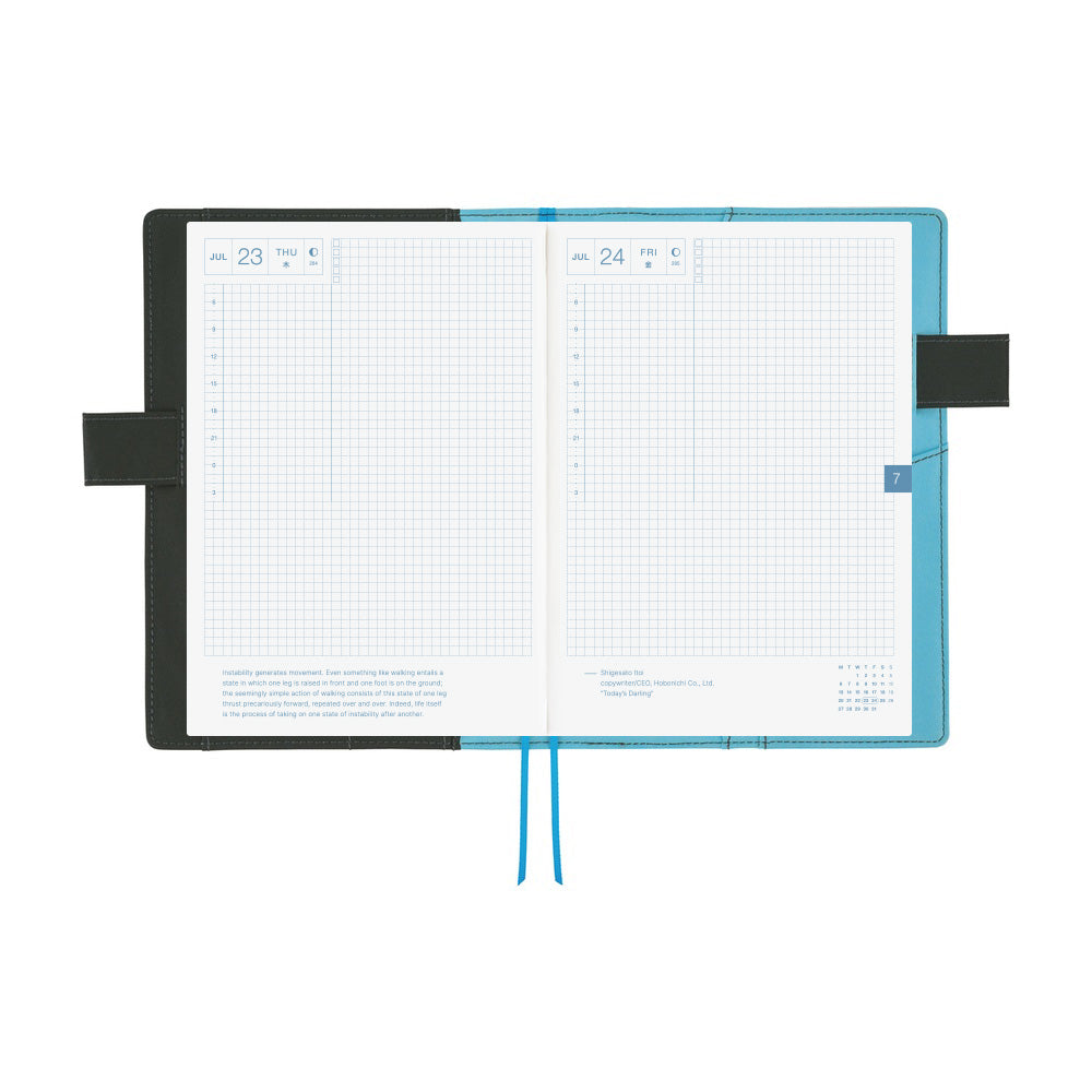 2026 Hobonichi Techo Cousin Planner Book & Cover English A5 - Yuichi Inoue: Jo (Going Up)