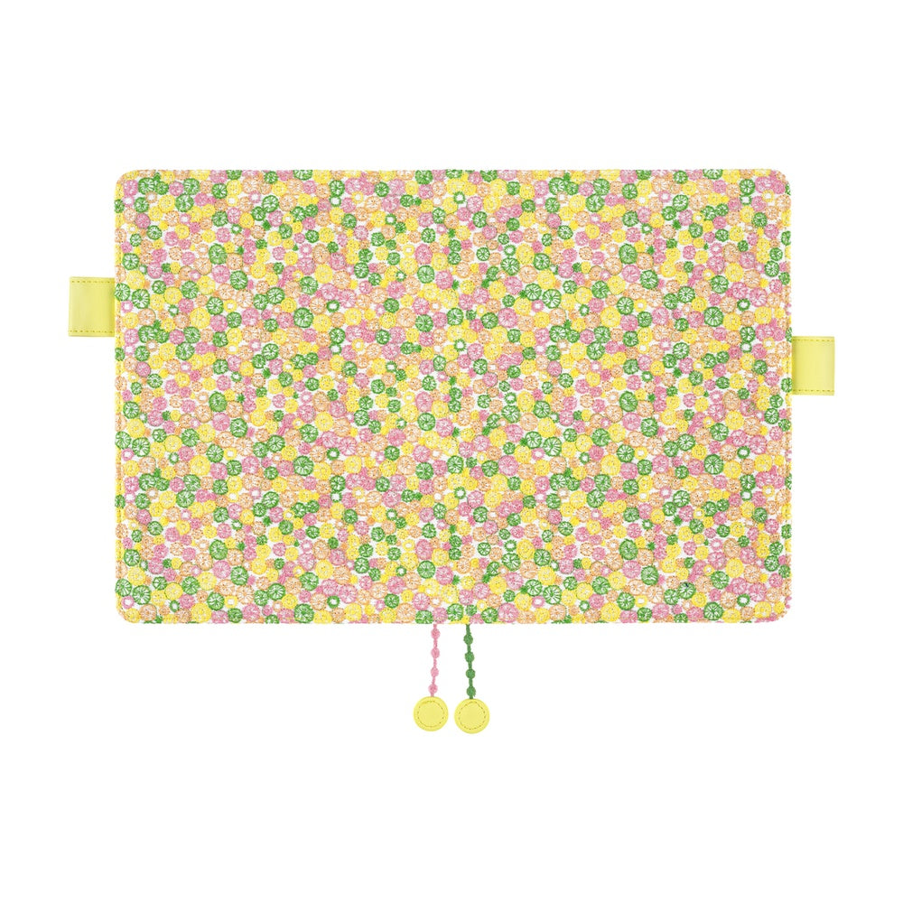 2026 Hobonichi Techo Cousin Planner Book & Cover English A5 - mina perhonen: skyful (Yellow)