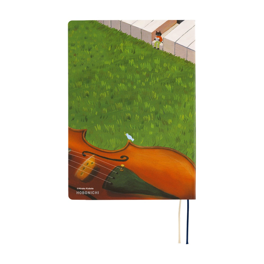 2026 Hobonichi Techo HON A5 English Hardcover Planner Book - Hiroko Kubota: Waiting on the Chords