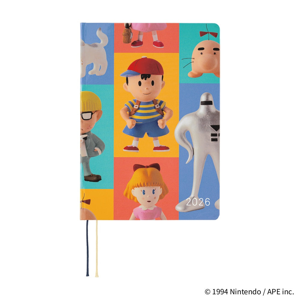 2026 Hobonichi Techo HON A5 English Hardcover Planner Book - MOTHER: Clay Figurines