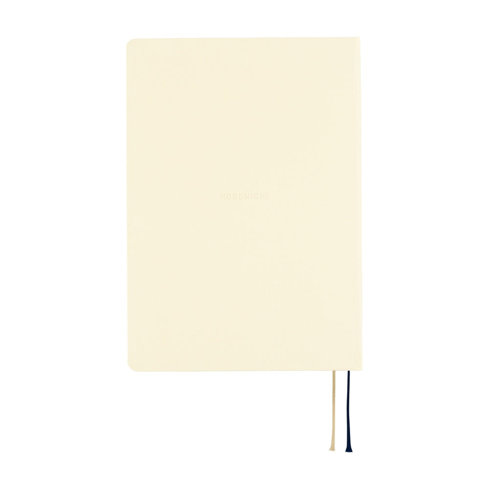 2026 Hobonichi Techo HON A5 English Hardcover Planner Book - Slash (Ivory)