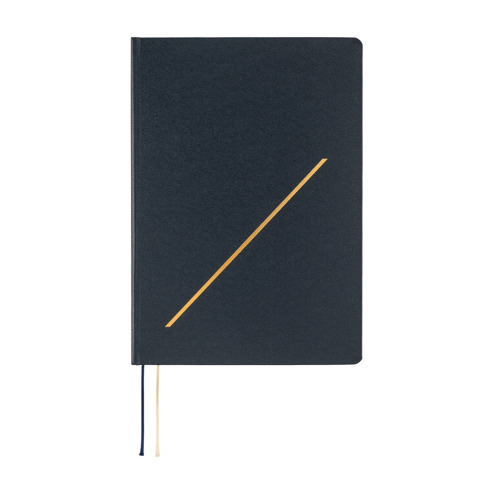 2026 Hobonichi Techo HON A5 English Hardcover Planner Book - Slash (Navy)