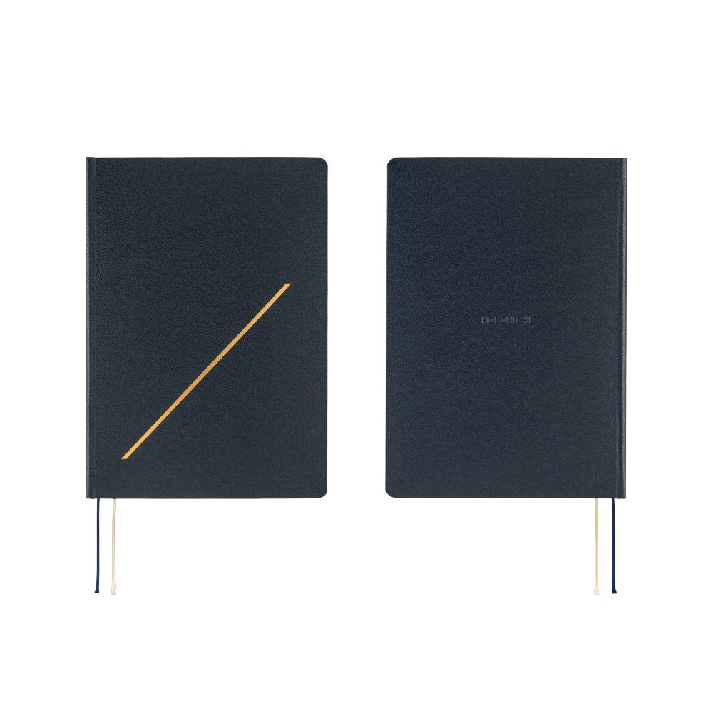 2026 Hobonichi Techo HON A5 English Hardcover Planner Book - Slash (Navy)