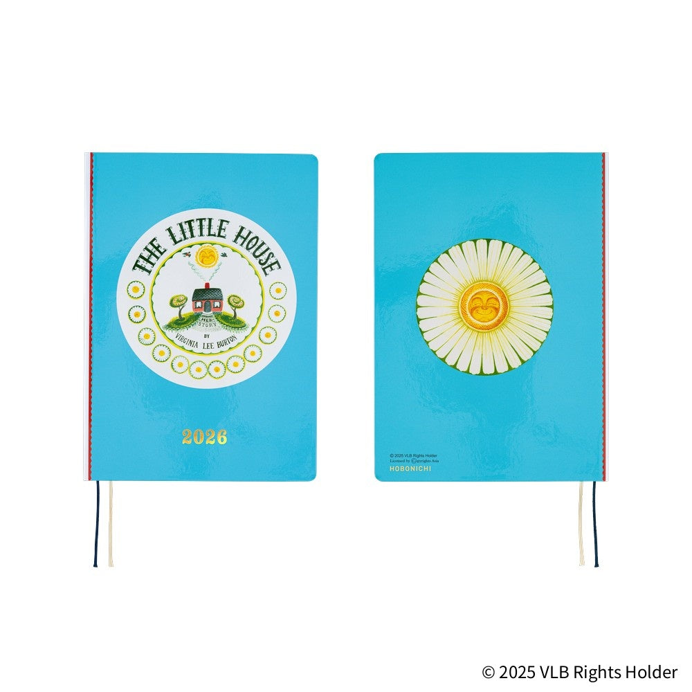 2026 Hobonichi Techo HON A5 English Hardcover Planner Book - Virginia Lee Burton: The Little House