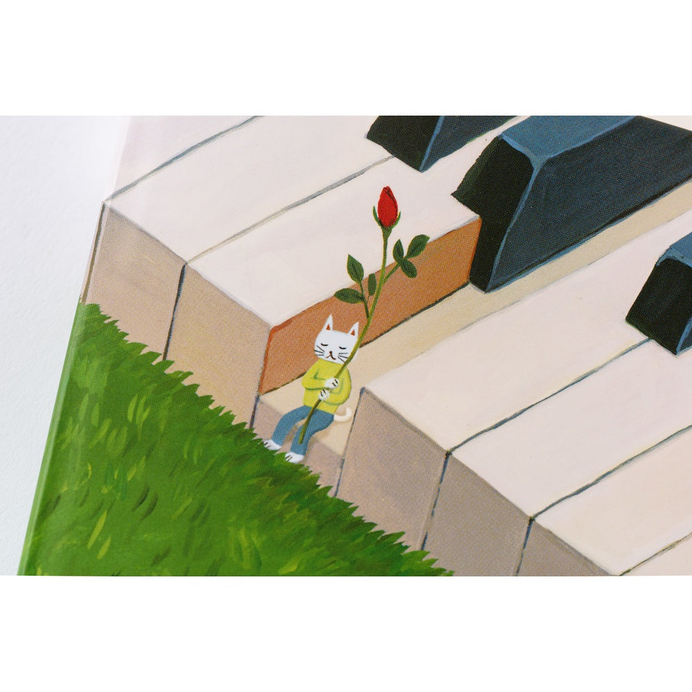 2026 Hobonichi Techo HON A6 English Hardcover Planner Book - Hiroko Kubota: Waiting on the Chord