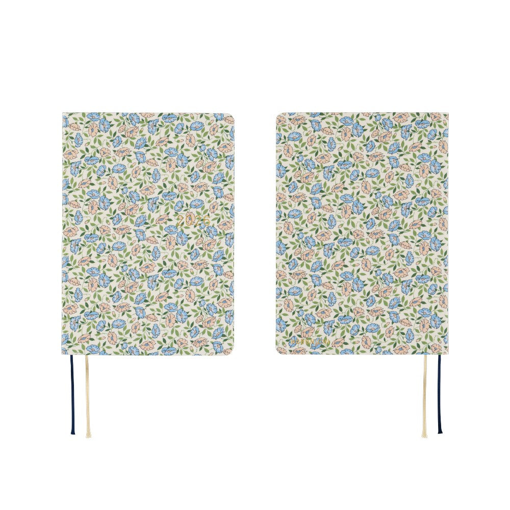 2026 Hobonichi Techo HON A6 English Hardcover Planner Book - Liberty Fabrics: Sasha Kiora