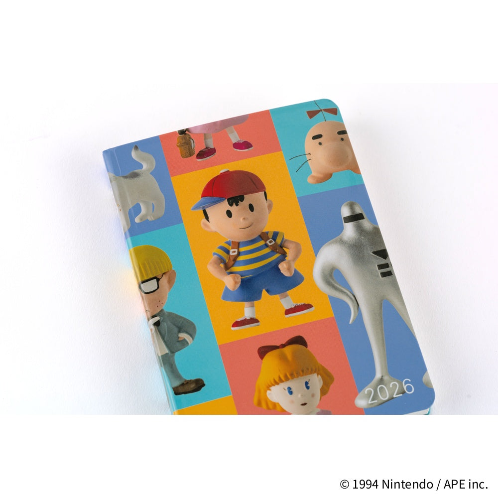 2026 Hobonichi Techo HON A6 English Hardcover Planner Book - MOTHER: Clay Figurines