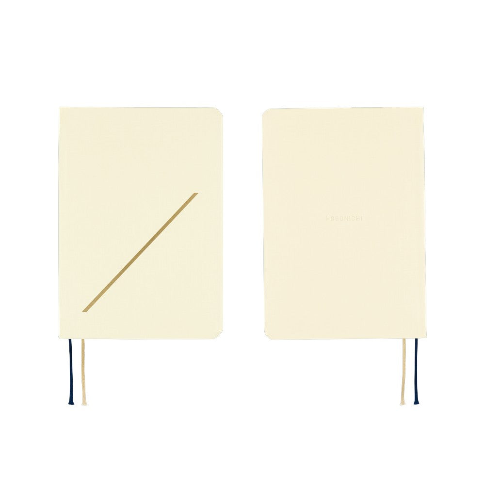 2026 Hobonichi Techo HON A6 English Hardcover Planner Book - Slash (Ivory)