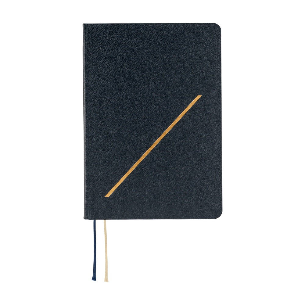 2026 Hobonichi Techo HON A6 English Hardcover Planner Book - Slash (Navy)