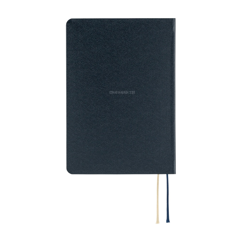 2026 Hobonichi Techo HON A6 English Hardcover Planner Book - Slash (Navy)