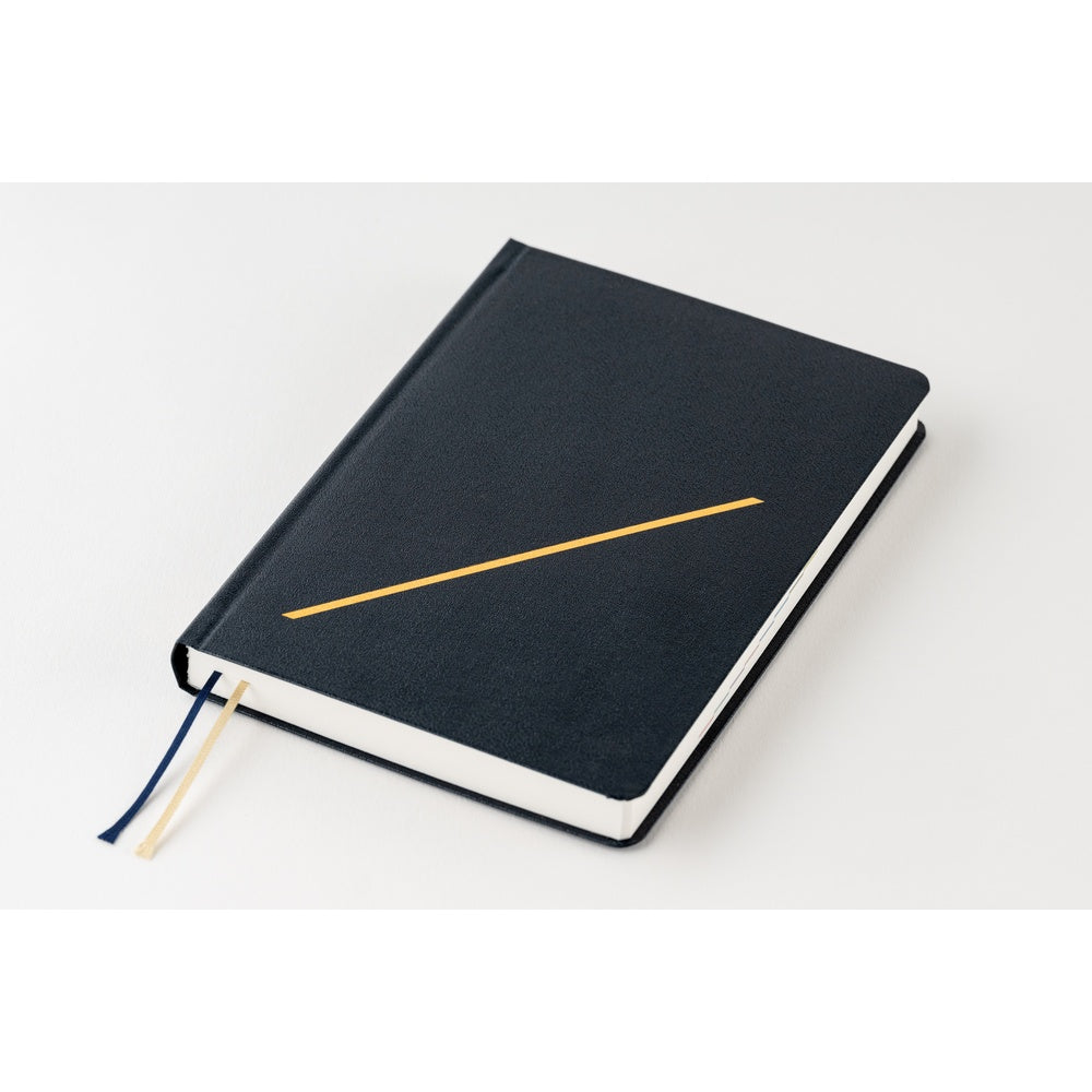2026 Hobonichi Techo HON A6 English Hardcover Planner Book - Slash (Navy)