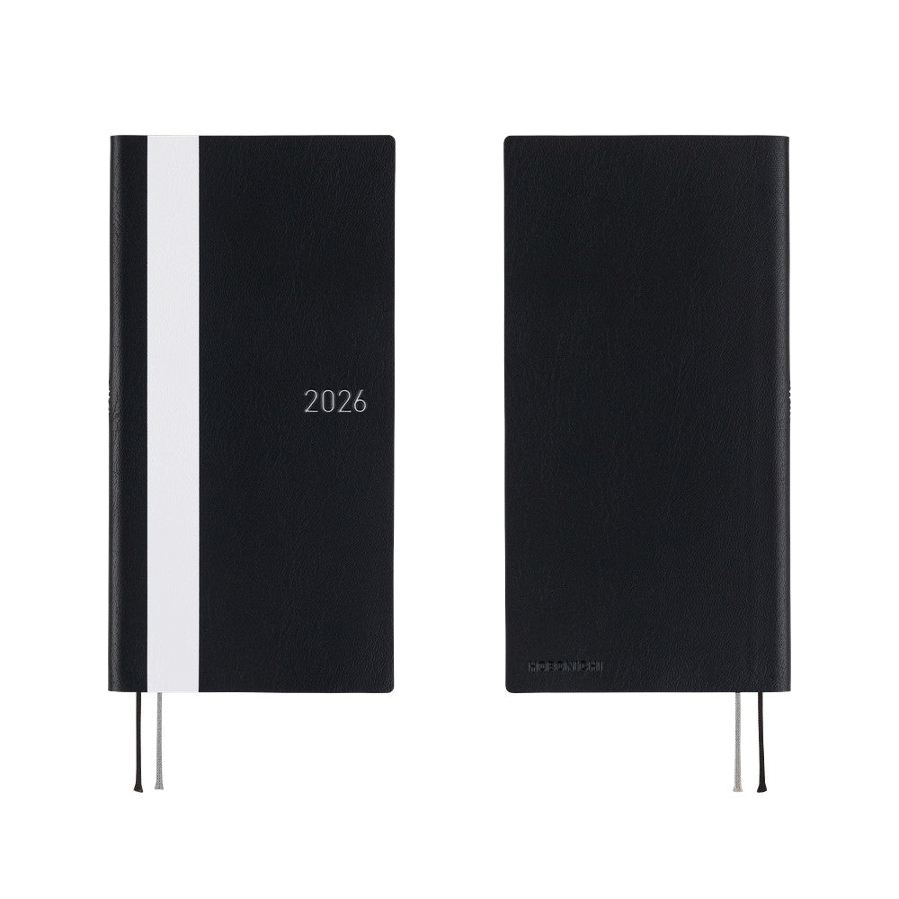 2026 Hobonichi Techo Japanese Weeks - April Start - White Line: Black - M.Lovewell