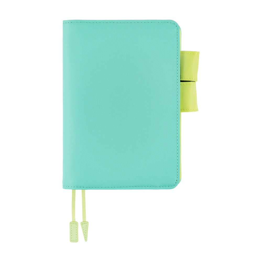 2026 Hobonichi Techo Planner & Cover English A6 - Colors: Aqua Lime