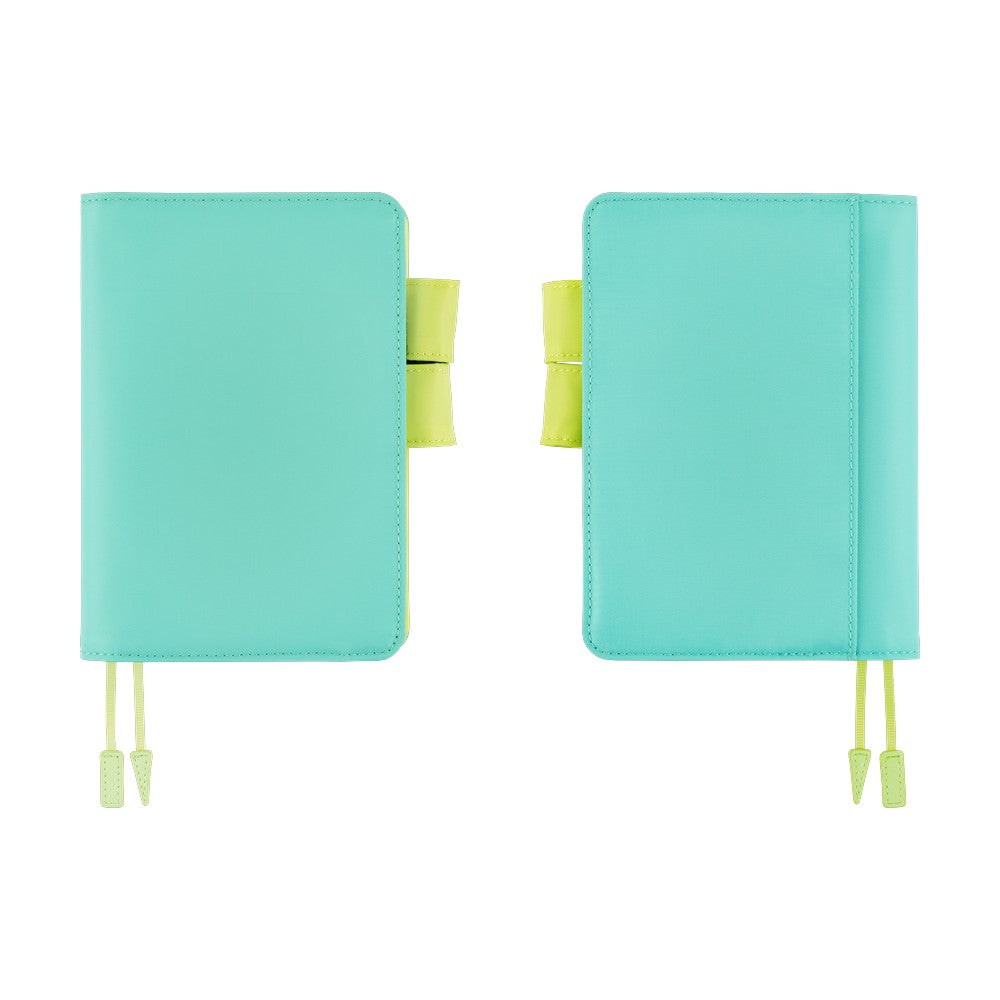 2026 Hobonichi Techo Planner & Cover English A6 - Colors: Aqua Lime