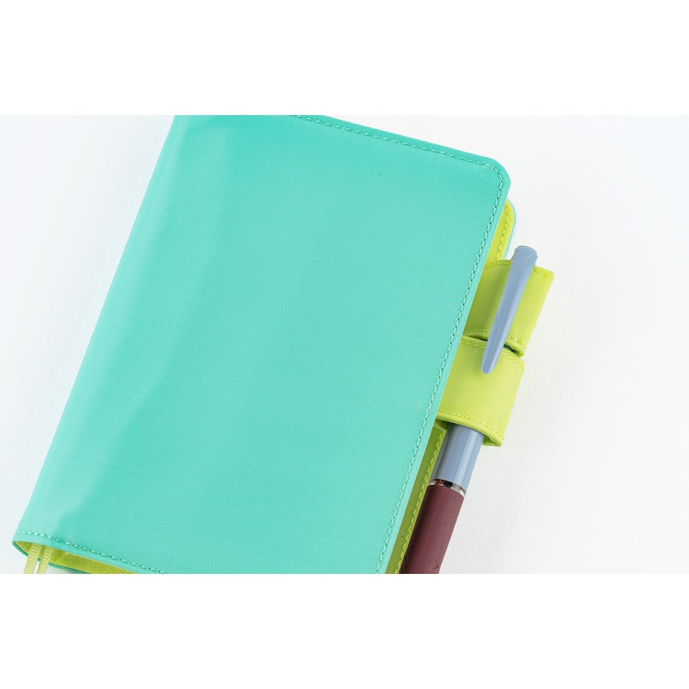 2026 Hobonichi Techo Planner & Cover English A6 - Colors: Aqua Lime