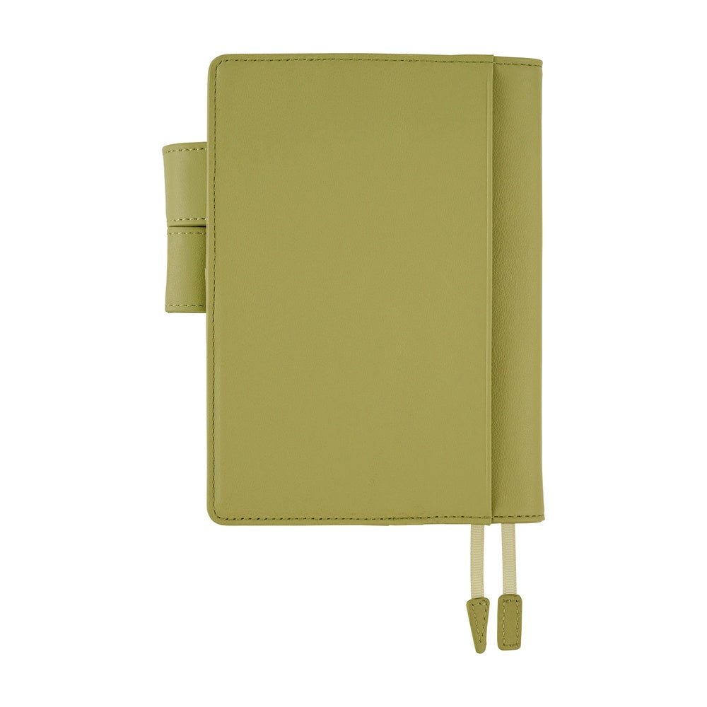 2026 Hobonichi Techo Planner & Cover English A6 - Leather: Sage Green