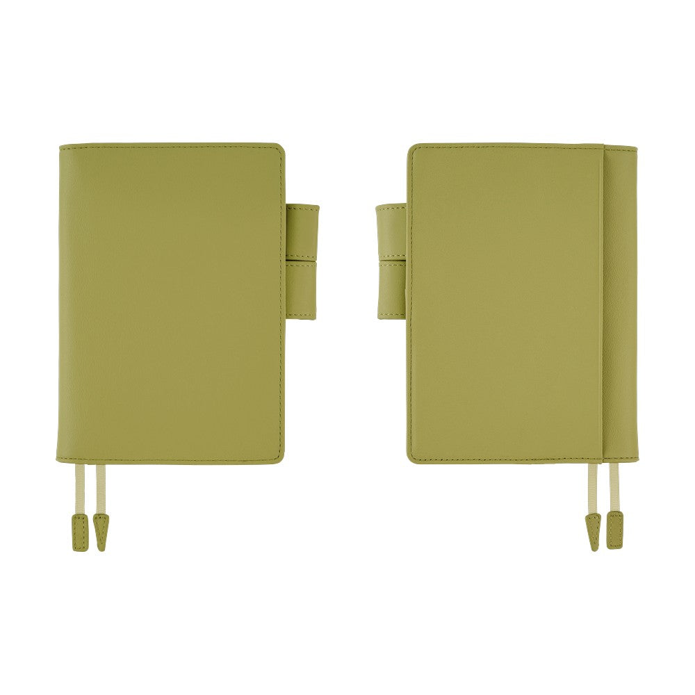 2026 Hobonichi Techo Planner & Cover English A6 - Leather: Sage Green
